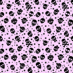 Estampado  Pink Sea Of ​​Skulls
