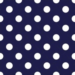 Estampado Polka Dots Marino
